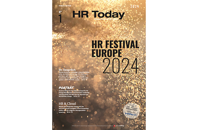 Titelseite der HR Today Ausgabe 1/2024