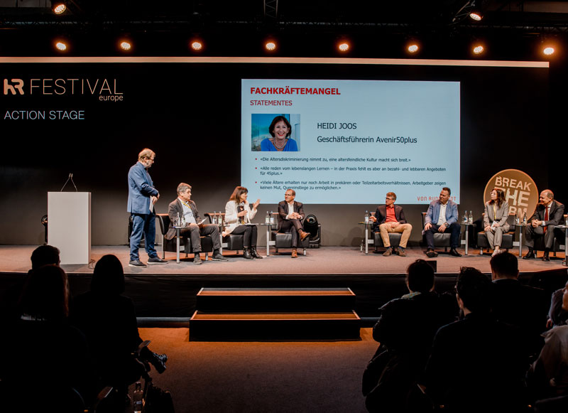 Panel presented by von Rundstedt am HR FESTIVAL europe