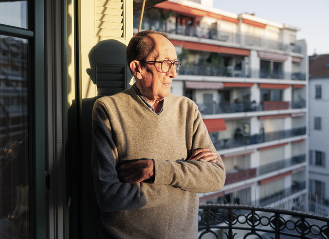 Photo portrait de François Dupuy, sociologue du travail 