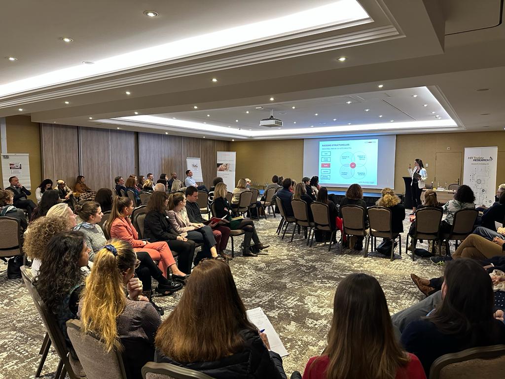 Lors de l'événement HR Today Research 2022 de von Rundstedt à l'hôtel Warwick de Genève. von, rundstedt, hrtoday, warwick, genève, événement, restitution, enquête, genève, 2022