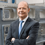 Valentin Vogt, Präsident des Schweizerischen Arbeitgeberverbands in einem grauen Anzug
