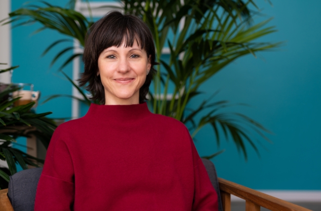 Photo portrait de Corinne Vallotton