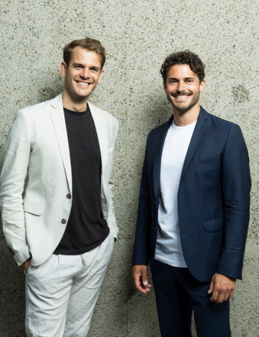 Dario Saia und Dominik Huber