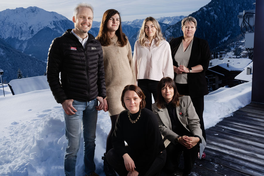 L'équipe RH de Téléverbier