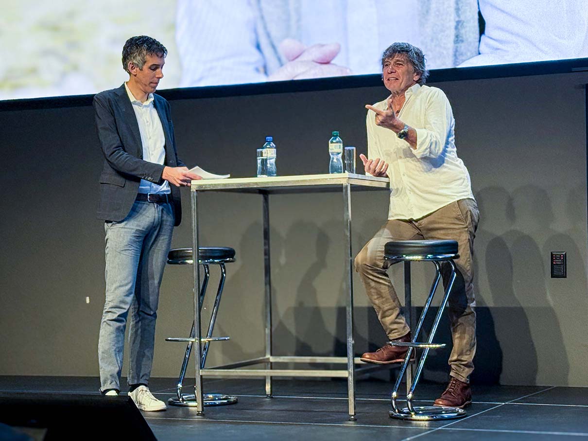 Sandro Spaeth und André Lüthi an der «Next Talent 2026».