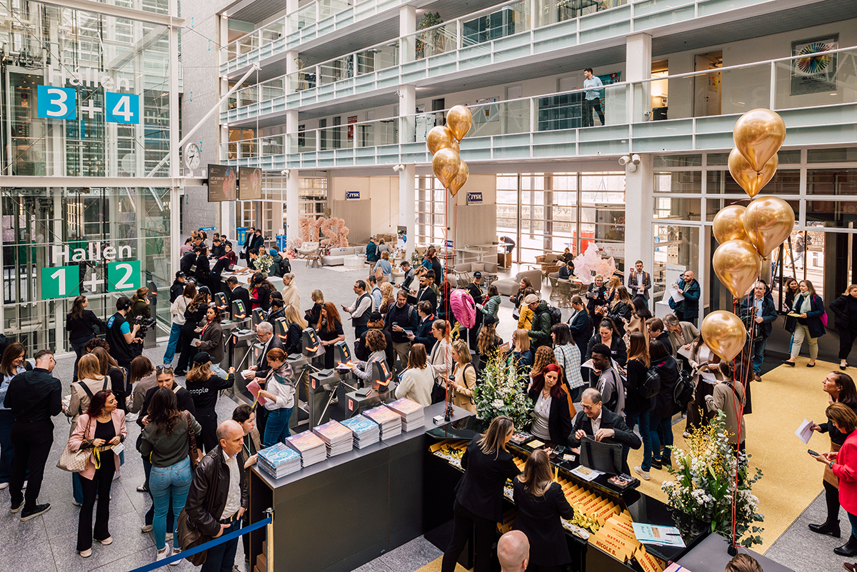 Die Eingangshalle der Messe Zürich am HR FESTIVAL europe 2026.