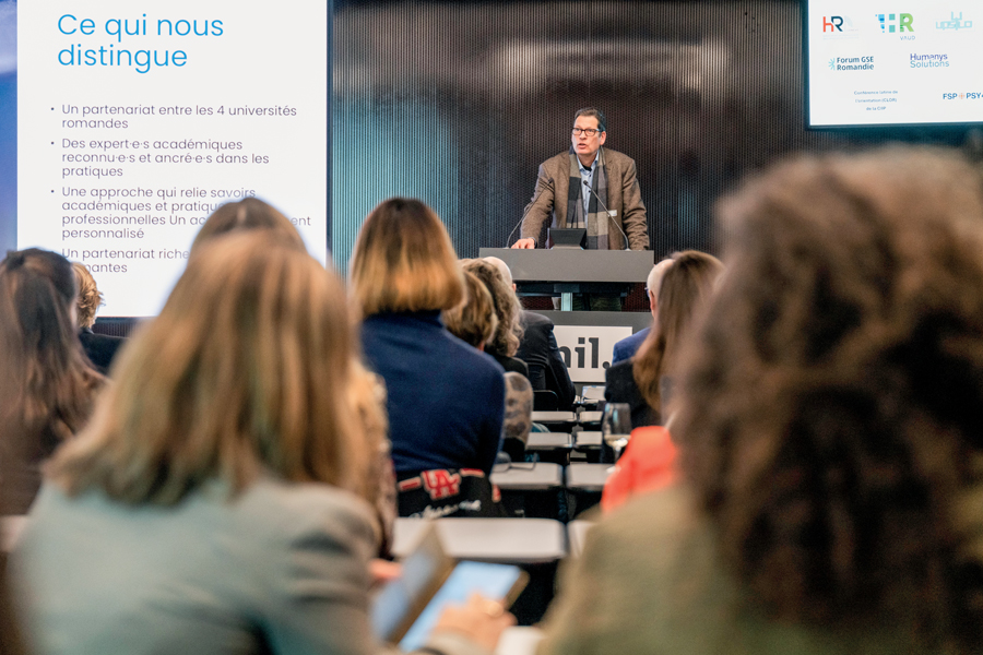 Jérôme Rossier, directeur académique du programme MRHC