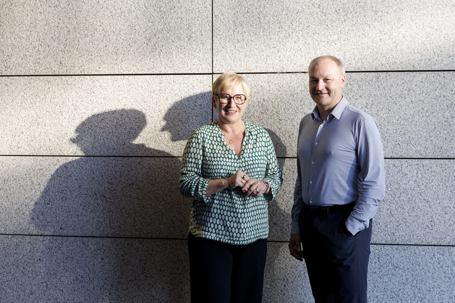 Isabelle Lehn et Gérald Brandt, le 14 septembre 2026 à Lausanne.