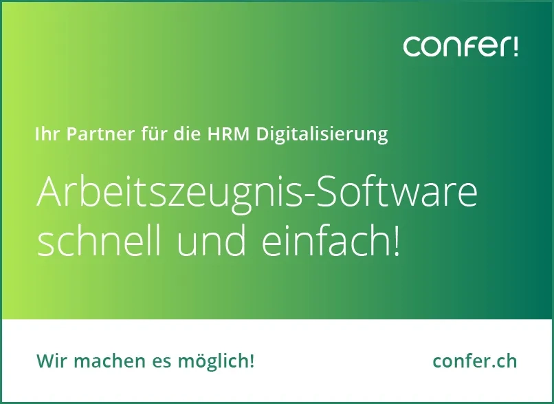 Confer Arbeitszeugnis Software