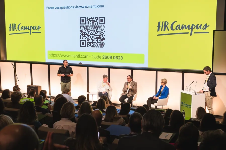 Michel Guye-Bergeret a animé la table ronde avec Aline de Riedmatten, Eric Davoine et Tanguy Dulac.