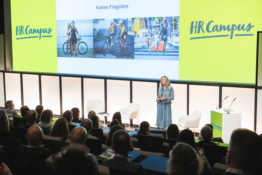 Karine Fragnière, athlète et fondatrice du cabinet Reaching Summits.