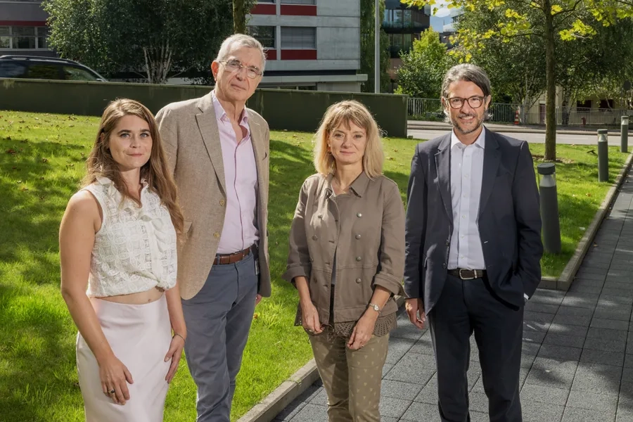 Tamara Ott, Marc Hermant, Catherine Lazor-Blanchet et Mike Pessotto.