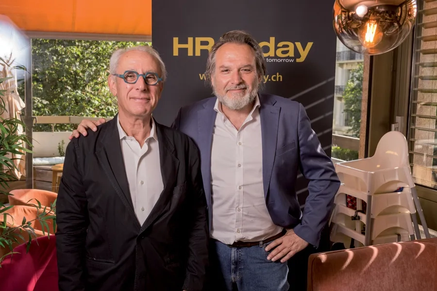 Bernard Radon, coachingsystems.ch et Antonio Racciatti, Groupe Orllati.