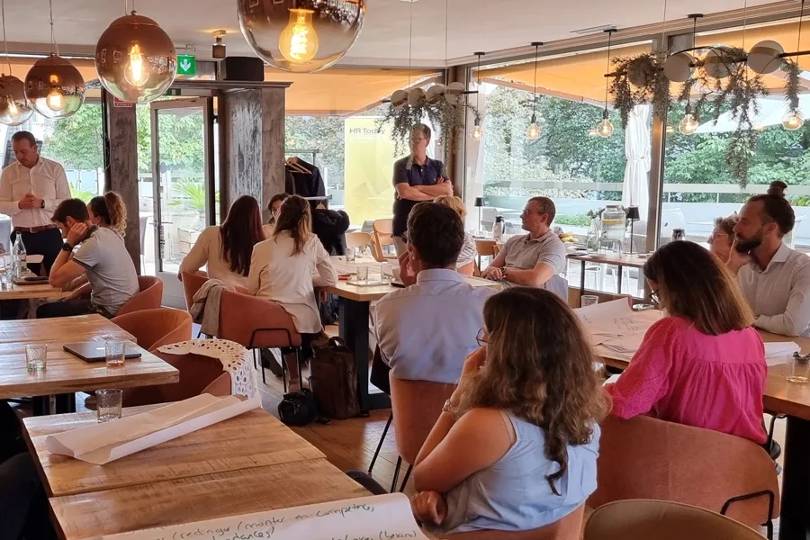 Atelier HR Factory du 9 septembre 2025 au Hungry Bear à Lausanne. (photos: Héloïse Deliry)