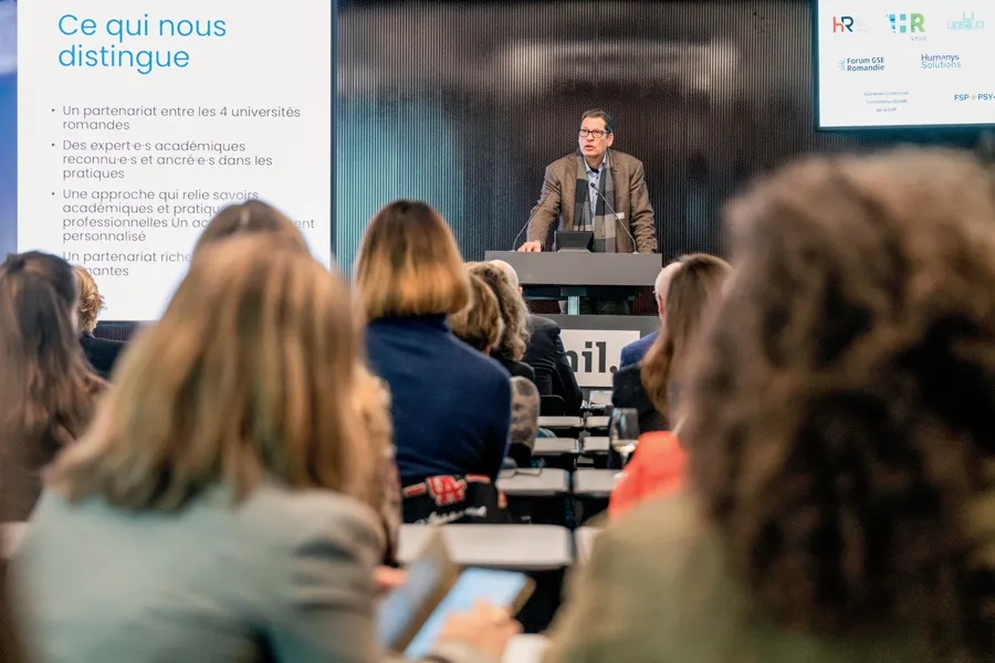Jérôme Rossier, directeur académique du programme MRHC