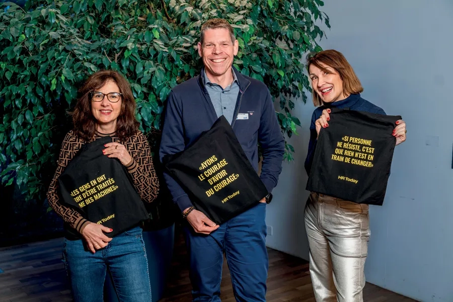 Sylvie Franz, psychologue, Jérôme Livet, directeur et facilitateur, Nadine Rey, webmaster & digital manager marketing