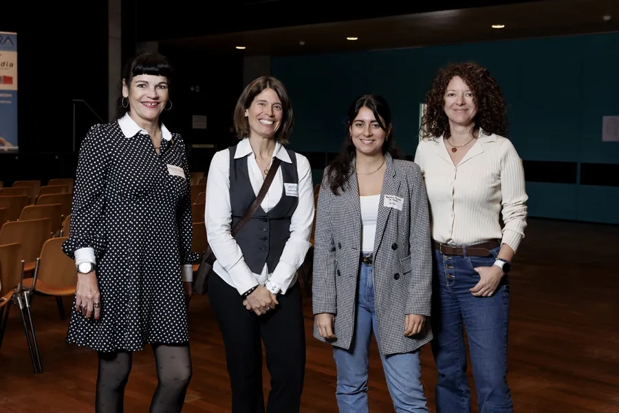 5. Nicole Aniello Germanier, Responsable de formation, Groupe Raiffensen, Cynthia Bovy, Responsable de formation, Banque Cantonale Vaudoise, membre comité de l’ARFOR, Béatriz Macedo, Adjointe de direction Association InVia et Eva Mladinic, Directrice Association InVia