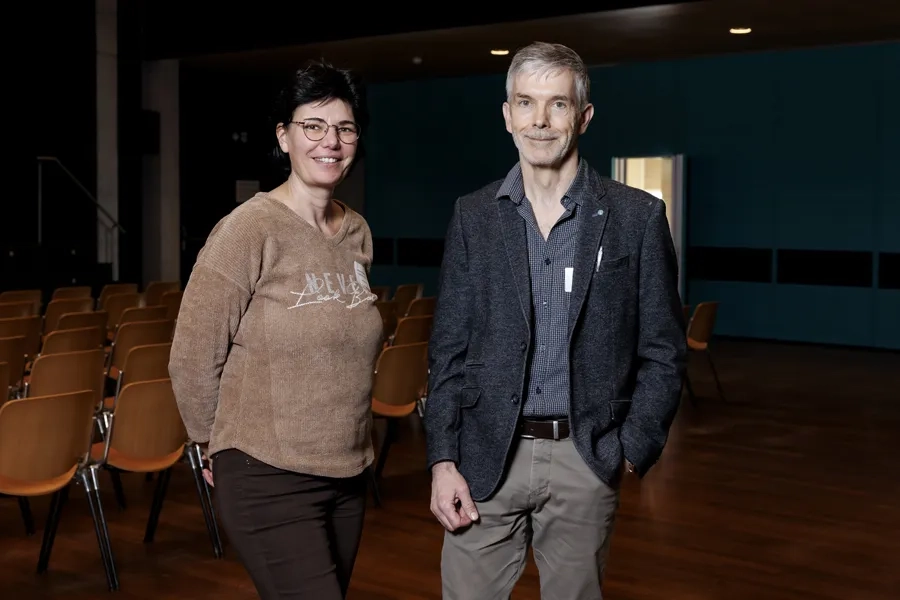6. Anne-Claire Violette, Responsable de formation, Fondation Perceval et Olivier Dubey, Technical training leader, SICPA