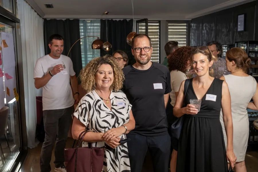 Isabelle Peillon, Bobst; Ludovic Gaudard, FABLAG et Marielle Carsignol, Alphom Executive Search.