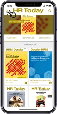 APP HR Today Home Menü